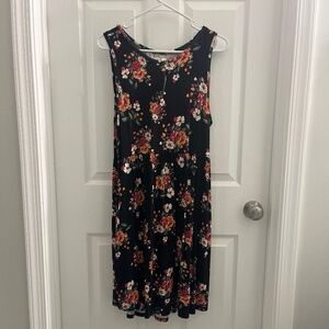 Floral mini dress